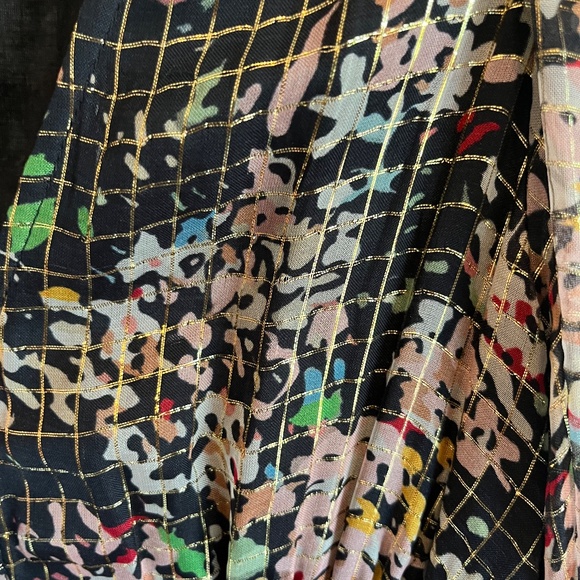 Love Sam long multi colored floral boho dress size small - Picture 6 of 7